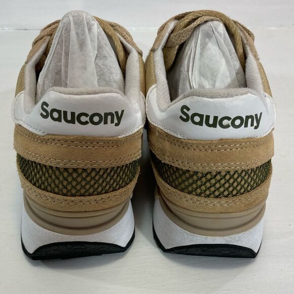Saucony Men’s Shadow Original Shoes 7.5 Tan Olive S2108-849 Running Athleisure - Picture 7 of 10